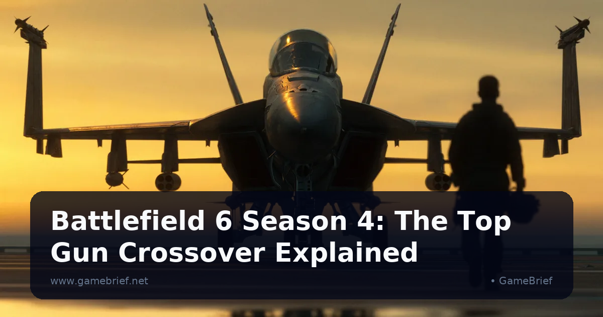 Preview: Battlefield 6 Season 4: The Top Gun Crossover Explained (News)