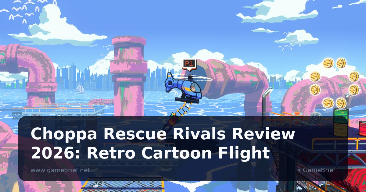 Preview: Choppa Rescue Rivals Review 2026: Retro Cartoon Flight (Reviews)
