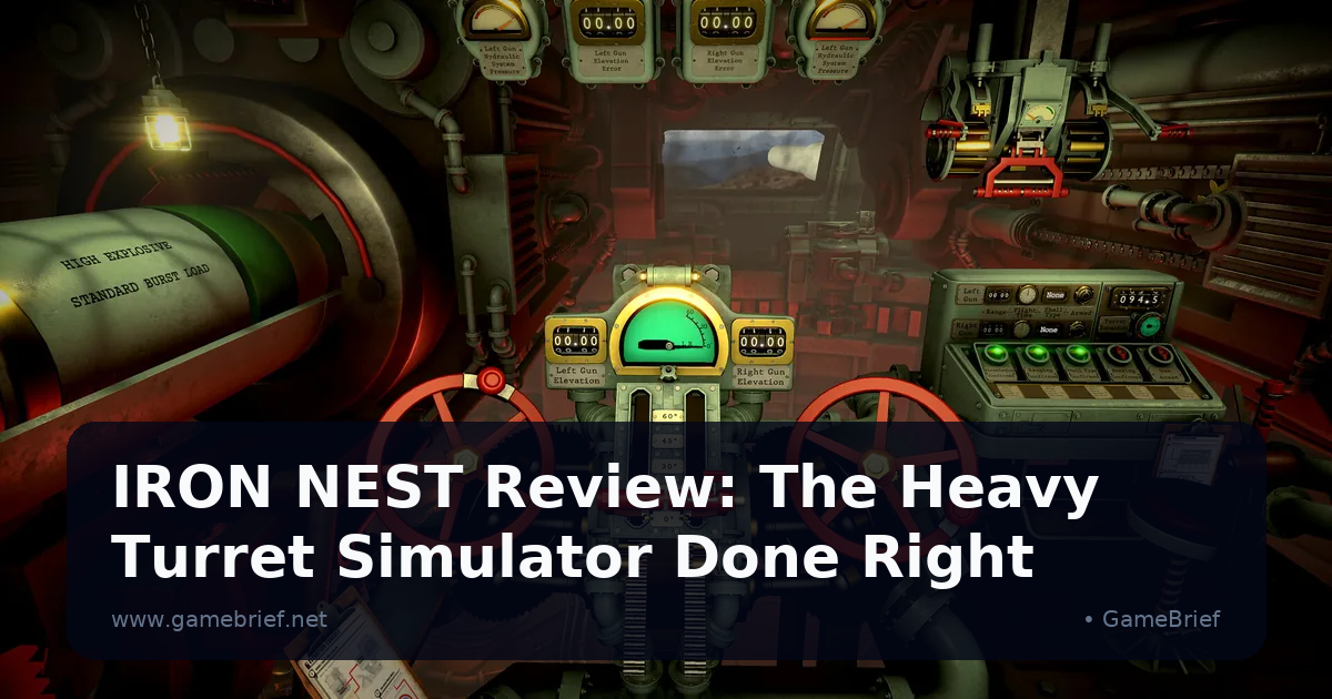 Preview: IRON NEST Review: The Heavy Turret Simulator Done Right (General)