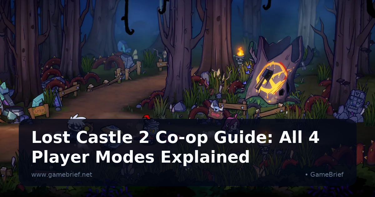 Preview: Lost Castle 2 Co-op Guide: All 4 Player Modes Explained (General)