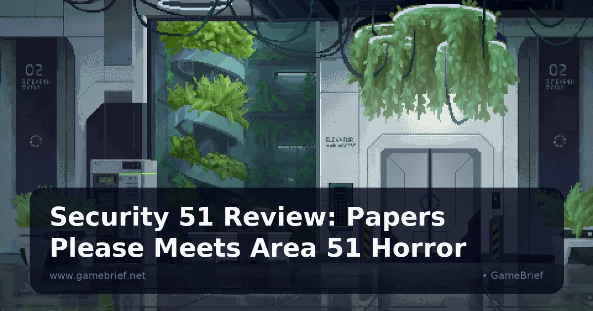 Preview: Security 51 Review: Papers Please Meets Area 51 Horror (General)